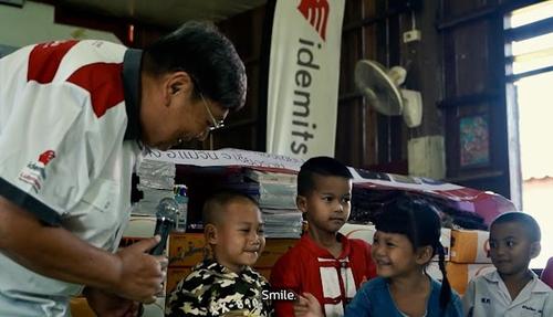 Flood-relief support with Chiang Rai Technical College