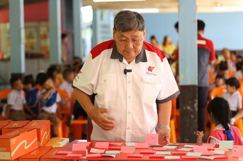 Football clinic & the “Board of Happiness”, Ang Thong