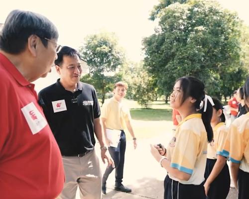 Junior tour-guide club, Ban Nam Phi, Uttaradit